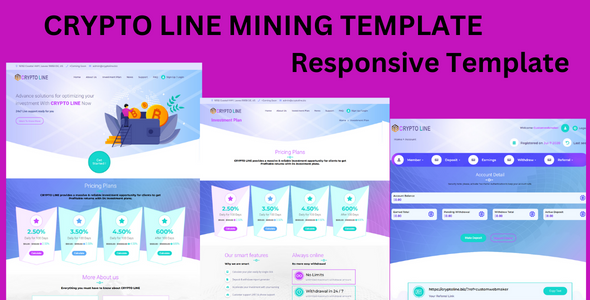 Crypto Investment And Trading Website Templat