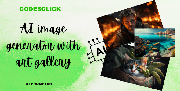 Codesclick | AI image generator with art gallery